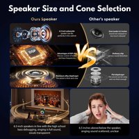 Premium Karaoke Set – 2 draadloze microfoons – 500W - LichtFX & opnamefunctie – Perfect voor feestjes, buitenactiviteiten & thuis karaoke