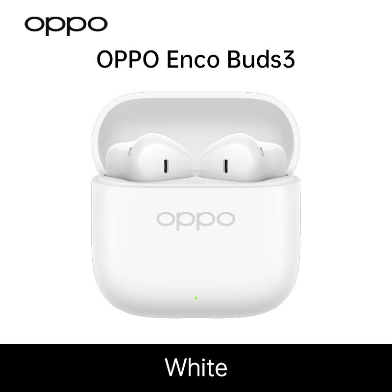OPPO Enco Buds3 - Draadloze Oordopjes - Bluetooth 5.4 - 48 uur batterij - AI ruisonderdrukking