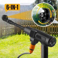 Sensova Hogedruk Autowasmachine 6-in-1 – Draadloze Hogedrukreiniger 20V – Borstelloze Motor – Tot 200 Bar – Met Spuitpistool & Aanzuigslang – Voor Auto, Tuin & Terras