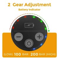 Sensova Hogedruk Autowasmachine 6-in-1 – Draadloze Hogedrukreiniger 20V – Borstelloze Motor – Tot 200 Bar – Met Spuitpistool & Aanzuigslang – Voor Auto, Tuin & Terras